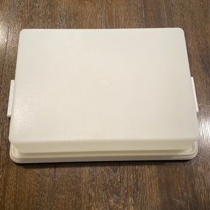 Tupperware cake carrier holder Vintage 90s